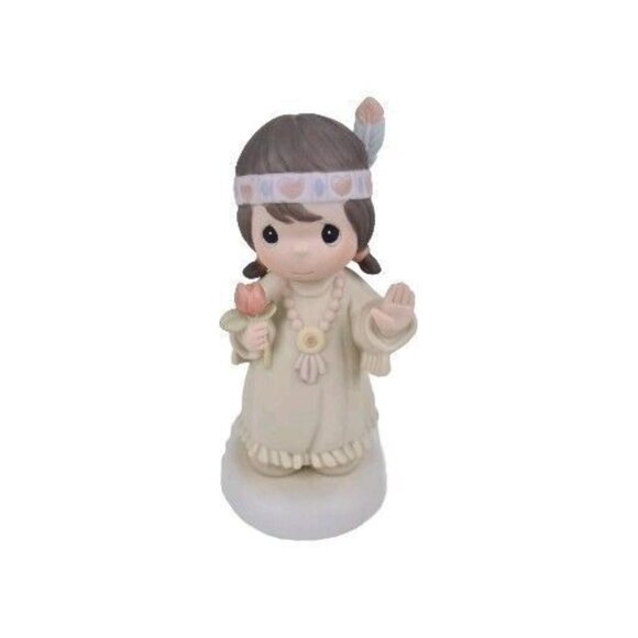 Precious Moments 527335 Bless Um You Girl Last Forever Porcelain Figurine - Picture 2 of 5
